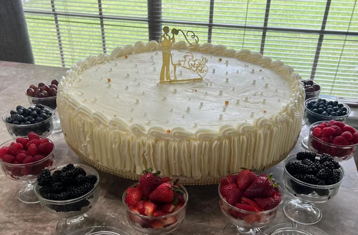 Wedding Celebration Cheesecake